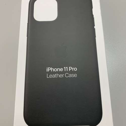Apple iPhone 11 Pro Leather Case 皮革 黑色