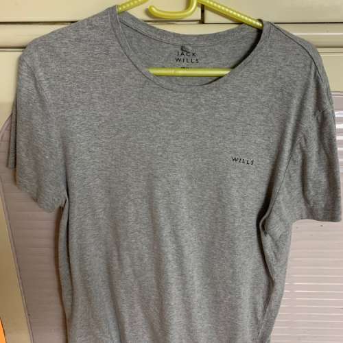 Jack Wills 男 Tee 灰色 S Size
