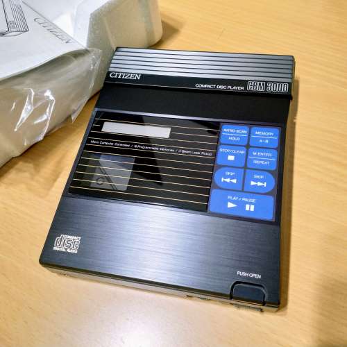 Citizen CBM 3000 Portable Compact DISC PLAYER (看内文)