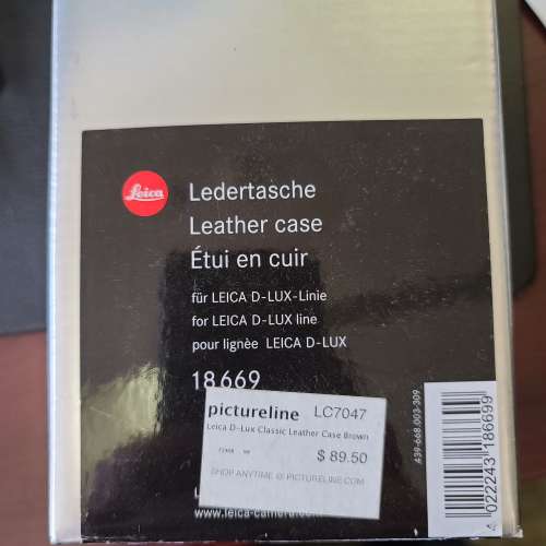 Leica Leather Case for Leica D-Lux 18669