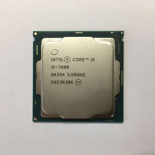 Intel® Core™ i5-7600（第 7 代 Socket 1151）