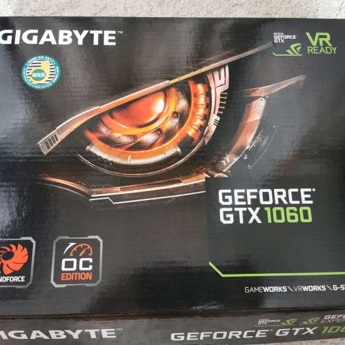 Gigabyte GTX 1060 OC edition Windforce