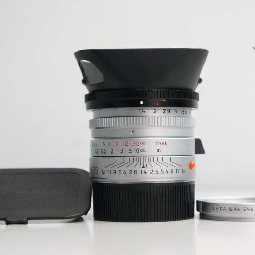 [FS] *** Leica Summilux-M 35mm F1.4 ASPH - Silver Chrome Lens (11883) ***