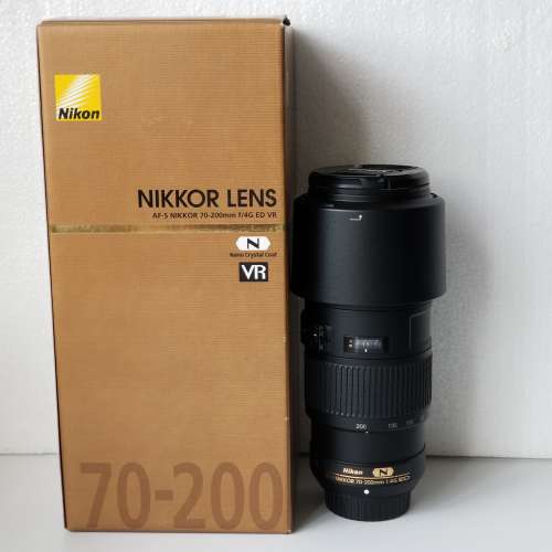 Nikon AF-S NIKKOR 70-200mm F4G ED VR新淨