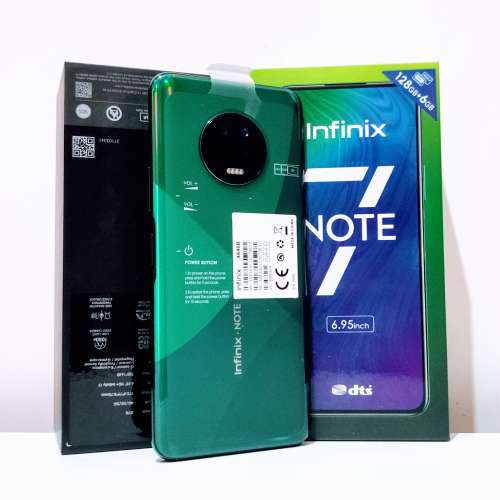 大Mon大電 • Infinix Note 7《6.95”, 6+128Gb, 16+48/2/2/2MP, 5000mAh, 雙喇叭D...