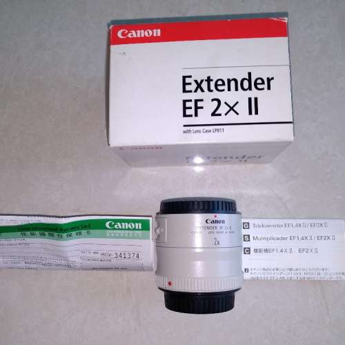 Canon EF Extender 增距鏡 2X II