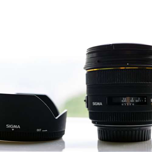 Sigma 50mm F1.4 EX DG HSM for Canon