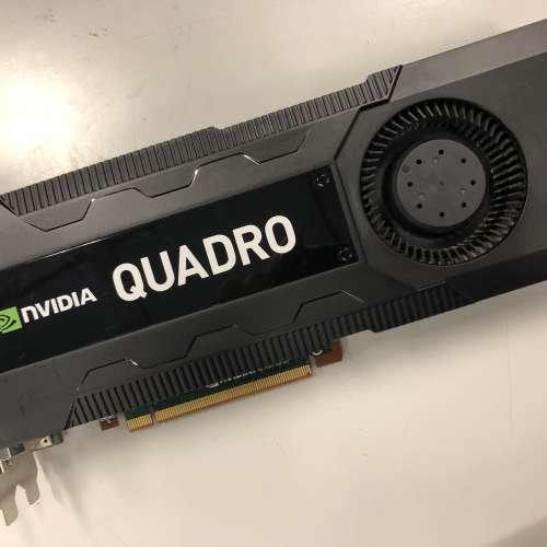 專業繪圖卡 Quadro K5000 4 GB DDR5 (2張）