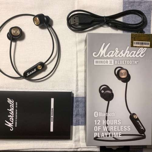 Marshall Minor Ⅱ Bluetooth 藍牙無線耳機