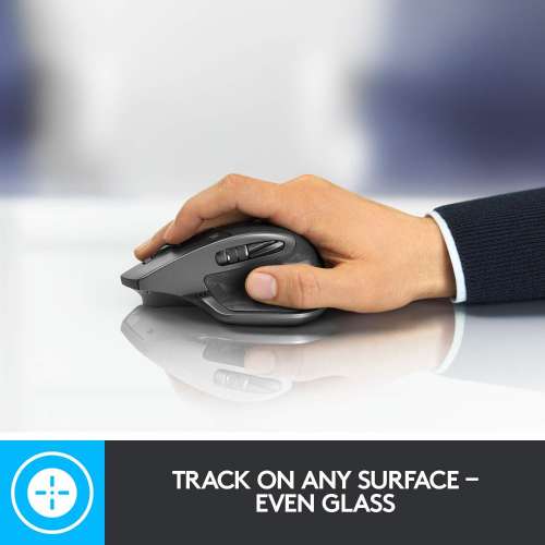 Logitech MX Master 2S Wireless Mouse無線行動滑鼠,Tracks on any surface在任何表...
