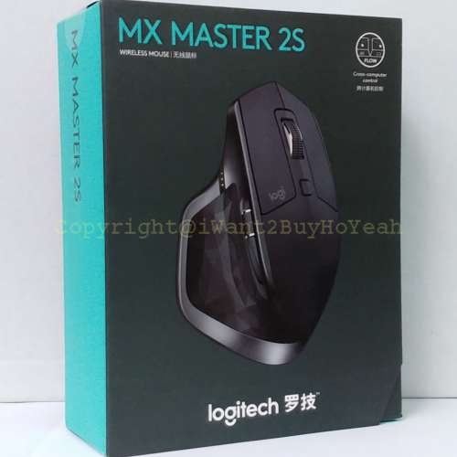 Logitech MX Master 2S Wireless Mouse無線行動滑鼠,Tracks on any surface在任何表...