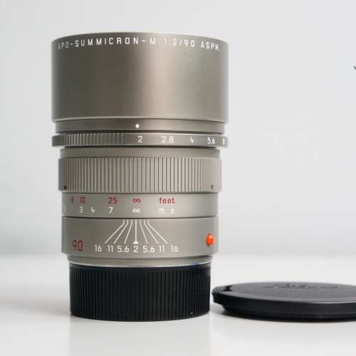 [FS] Leica APO-Summicron-M 90mm f2.0 ASPH - Titan Lens / Titanium (11632)