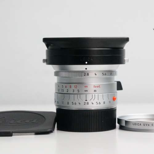 [FS] *** Leica Leica Elmarit-M 24mm f2.8 ASPH - Silver Chrome Lens (11898)