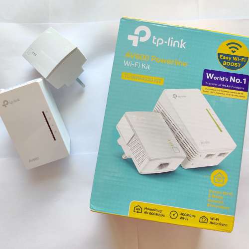 TP-Link TL-WPA4220 Kit AV600 Powerline Homeplug