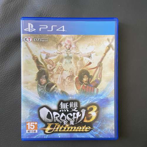 Sony PS4 game 無雙蛇魔Orochi 3 Ultimate