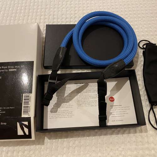 Leica rope strap,blue  126cm