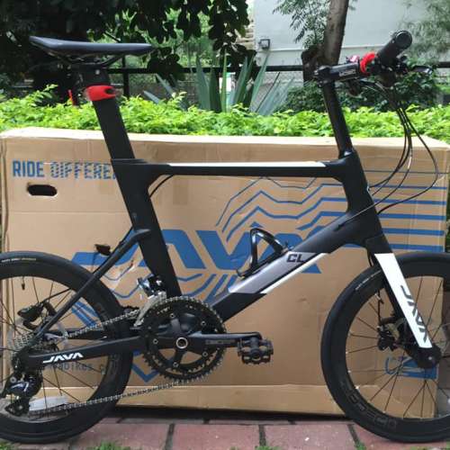 2020 新款 JAVA CL CARBON 18速 平把 451 碳纖小輪車 送水架前後蛙燈