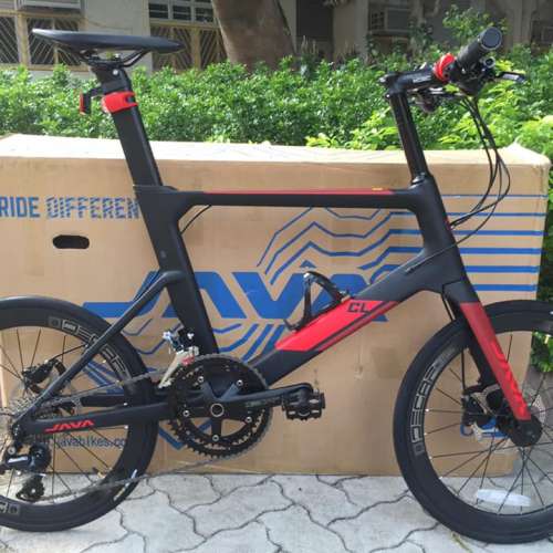 2020 新款 JAVA CL CARBON 18速 平把 451 碳纖小輪車 送水架前後蛙燈