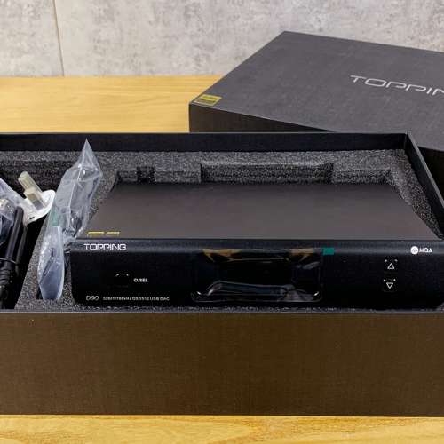 TOPPING D90 USB DAC 解碼 MQA 版（99% new）
