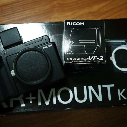 RICOH GXR +M MOUNT KIT + VF-2 LCD VIEWFINDER//////////////not sony fuji