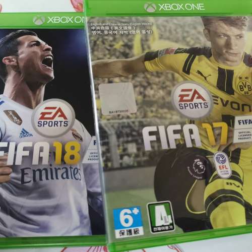 Fifa 17 & 18 Xbox one