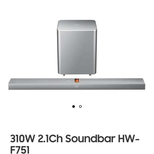 三星Samsung Hw-f751 Sound Bar