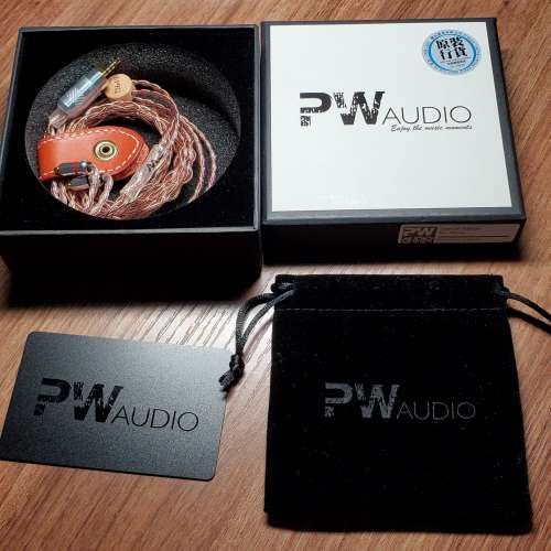 99.99%新 PW Audio 單晶銅（Shure special edition）mmcx 2.5mm
