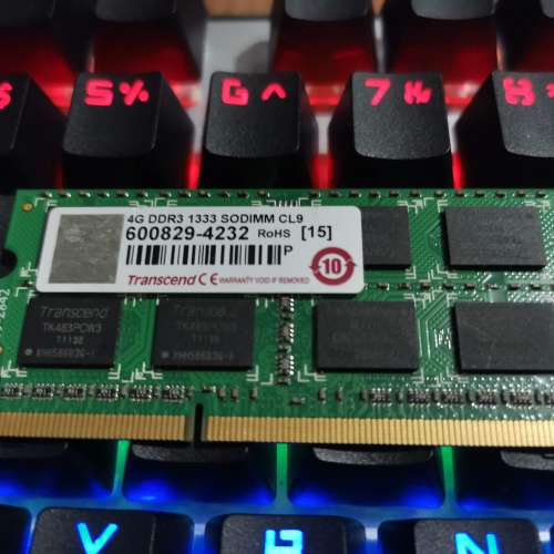 TRANSCEND 4GB DDR3 1333 RAM (LAPTOP)