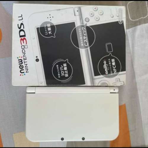 任天堂 日版 new3dsll 主機 連 4隻 game 充電線