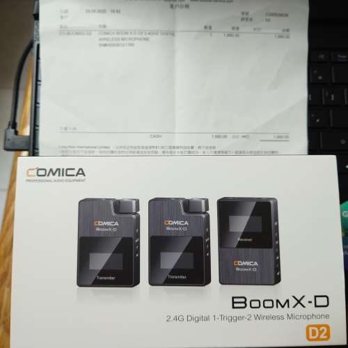 Comica BoomX-D D2 無線mic