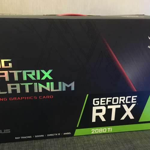 放 ROG MATRIX 2080TI