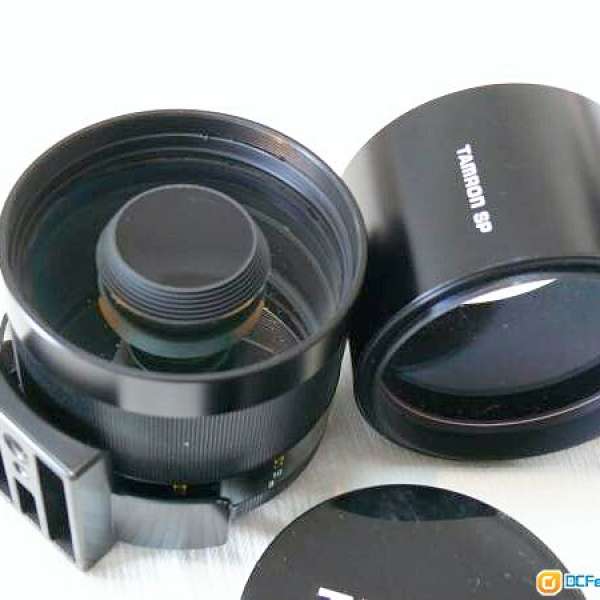 TAMRON 350mm F5.6 反射鏡 連原廠hood, Cap 及原廠 Nikon Ai/Pentax K 接環