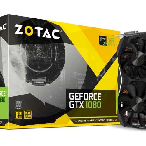 Zoatc GTX1080 mini 8GB GDDR5x 有盒有單有保養