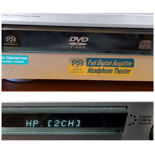 SONY S-Master Full Digital Theater/Headphone Amplifier