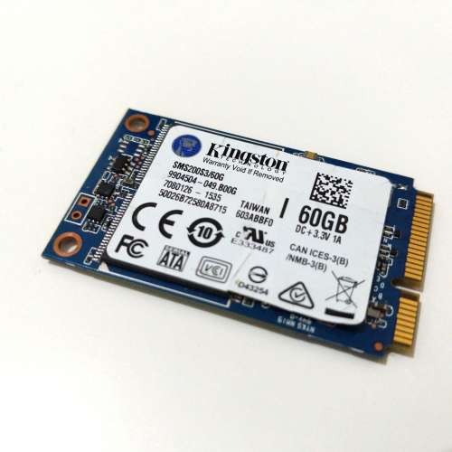 Kingston mSATA 60GB MLC SSD for Thinkpad X220 X230