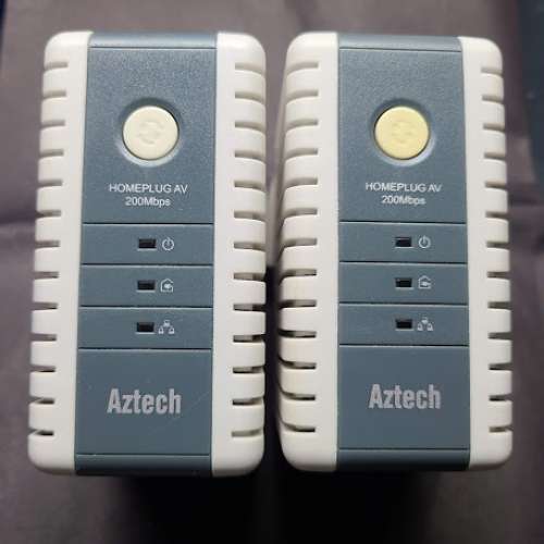 AZTECH Homeplug 200mb 一對