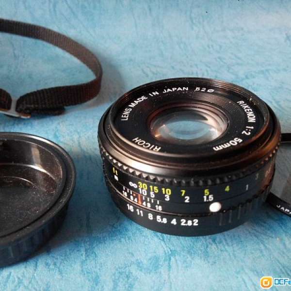 Ricoh 50mm f2 餅乾鏡 for pk mount