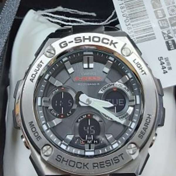 99%新 CASIO G-SHOCK GST-W110D-1AJF 日版 電波 光動能