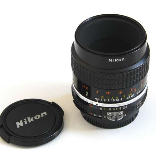 Nikon 55mm f2.8  Micro-Nikkor AI-S 手動微距鏡 90% New