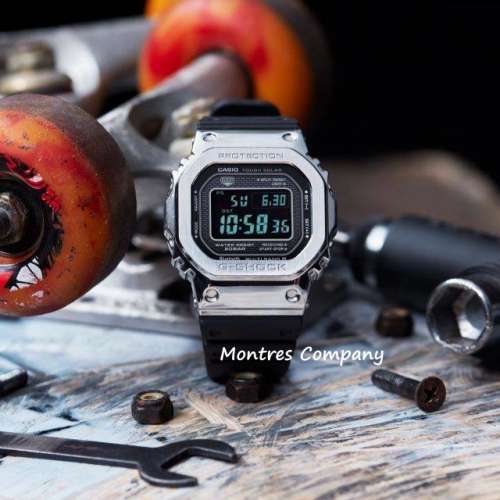 Montres Company香港註冊公司(26年老店)G-Shock CASIO 藍牙 電波 GMW-B5000-1 經典...