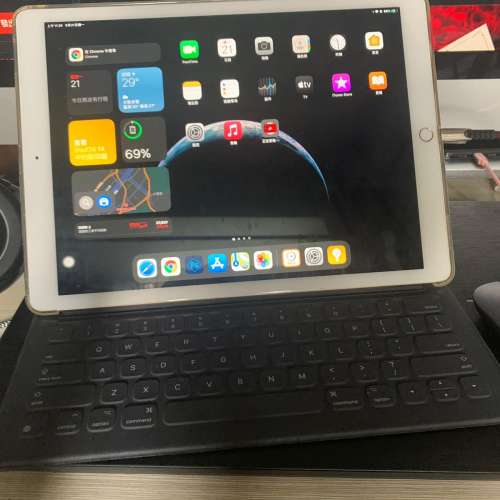 Ipad pro 12.9 wifi 32g+smart keyboard+mouse