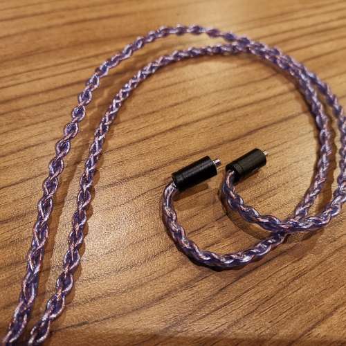 粗芯7N單晶銅鍍銀合拼升級線耳機線 jh audio Shure SENNHEISER fender campfire we...