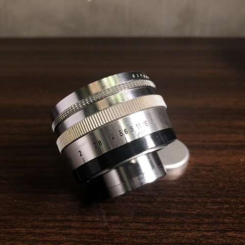 Voigtlander Prominent Nokton 50/1.5 with case and filter