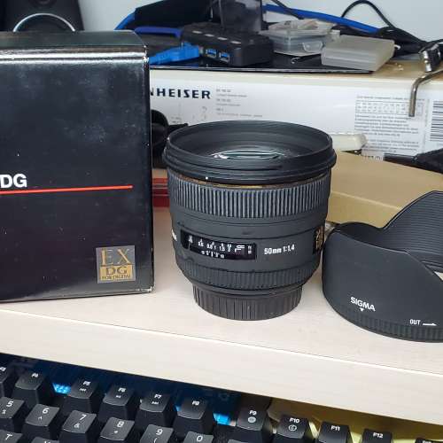80% New Sigma 50mm F1.4 EX DG HSM for Canon