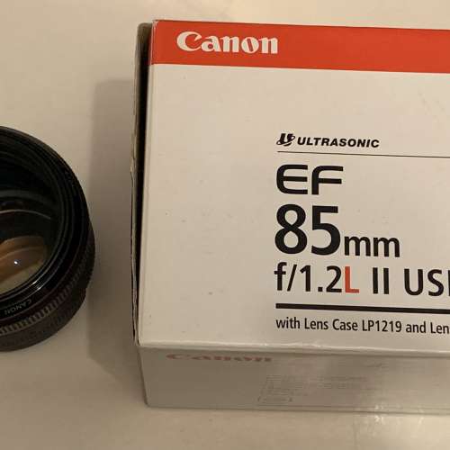 Canon EF 85mm f/1.2L II USM 行貨