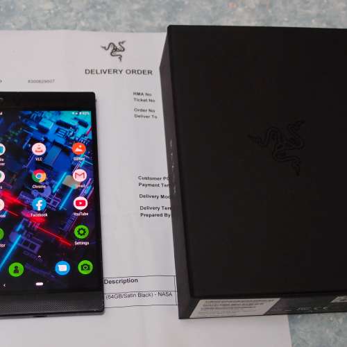Razer Phone 2  8+64GB  Satin Black  95新  100%功能正常