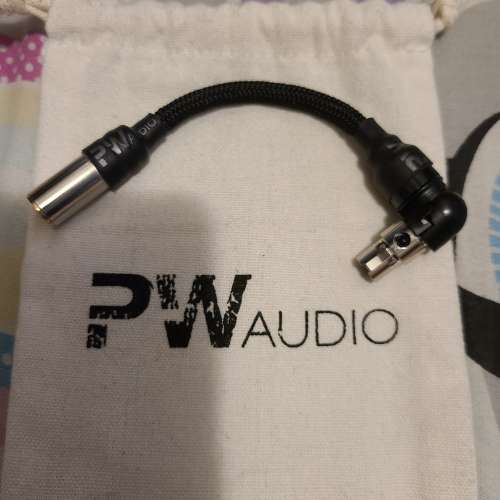 PW Audio 1960 5芯 Mini XLR＞4.4 轉頭 AK Kann Cube 平衡轉頭