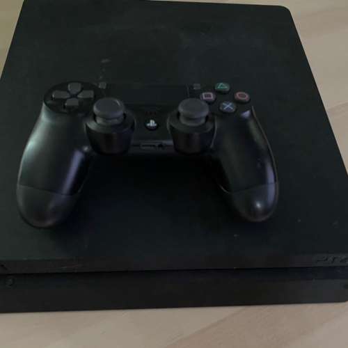 ps4 slim機 黑色 連手掣,hdmi線 500gb