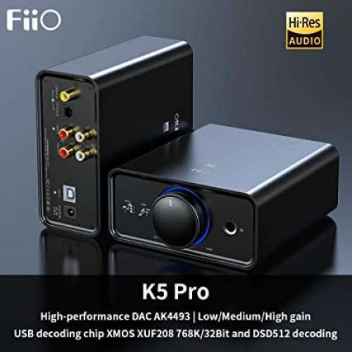 fiio k5 pro headphone dac amp 解碼 耳擴 耳放 k5pro