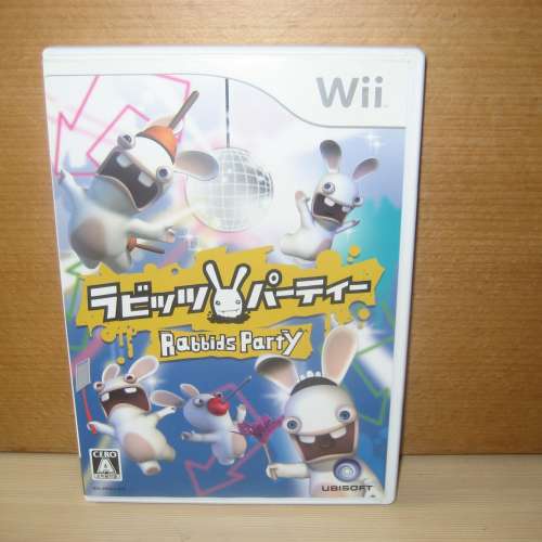 ★★★ 日版【 Wii Rabbids Party《 賤兔派對 》】原裝任天堂 Nintendo Wii Game 支...